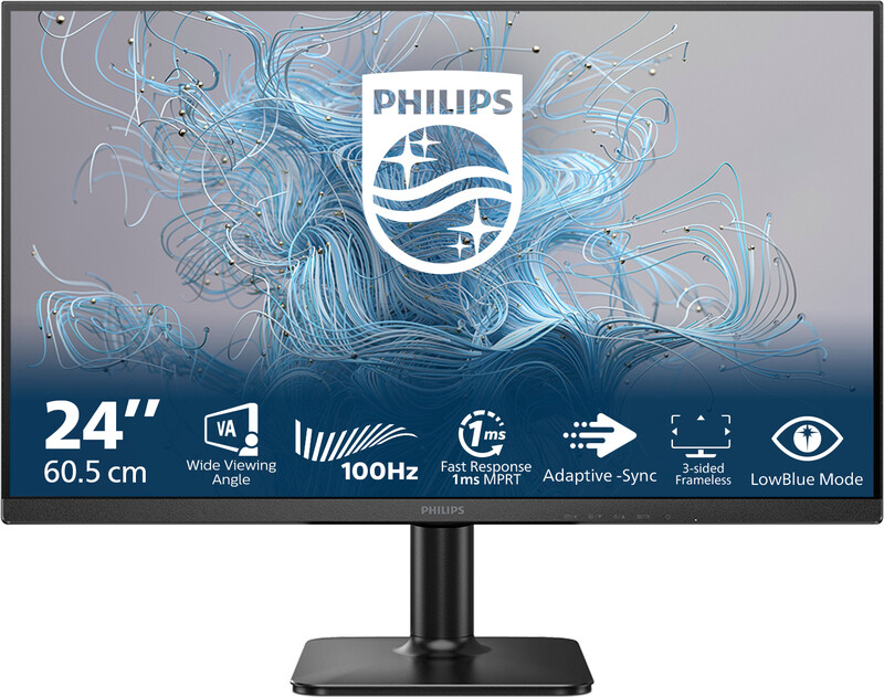 Philips 1000 Series 24E2N1100LB/00 24" Full-HD 100 Hz VA Monitor