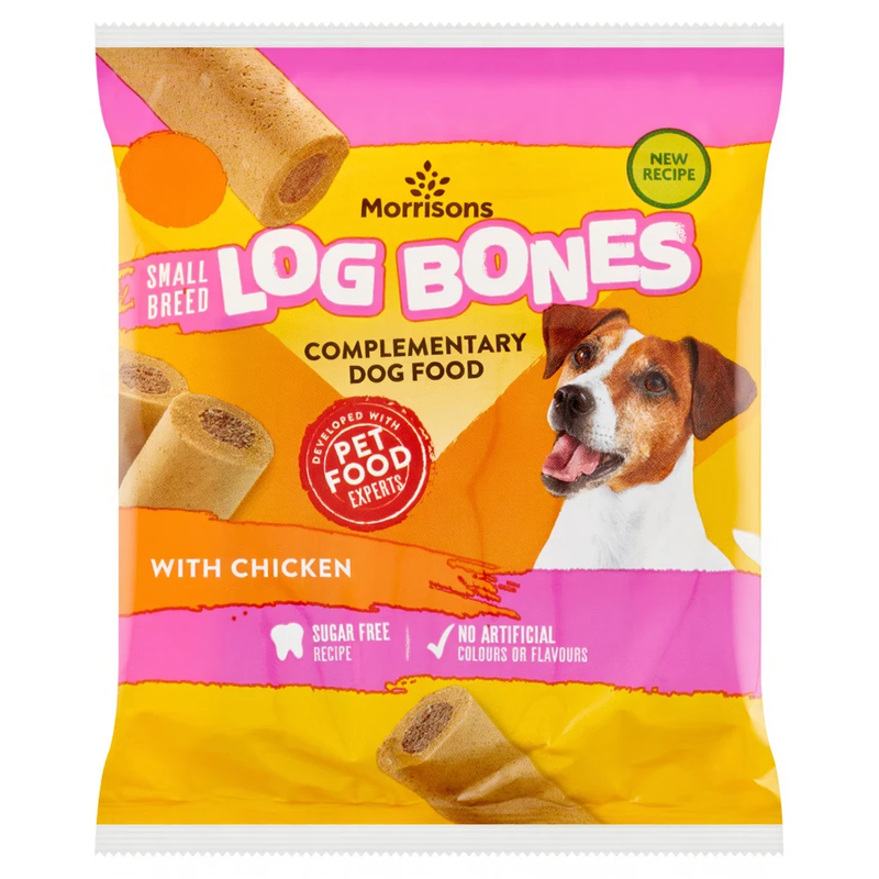 4 Small Breed Log Bones 180g