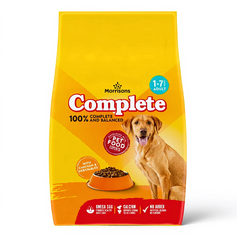 Complete with Chicken & Vegetables 1-7 Years Adult 6kg