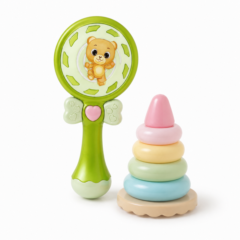 Bear Zauberstab Baby Musikrassel Licht und Musik Kinderspielzeug