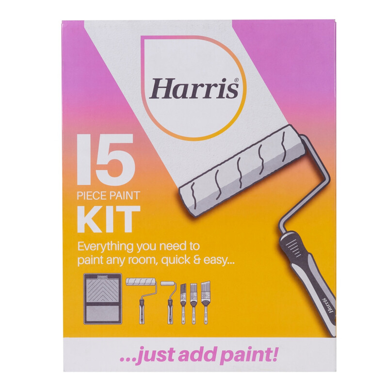 Harris Seriously Good Good Interior 15-Piece Decorating Kit