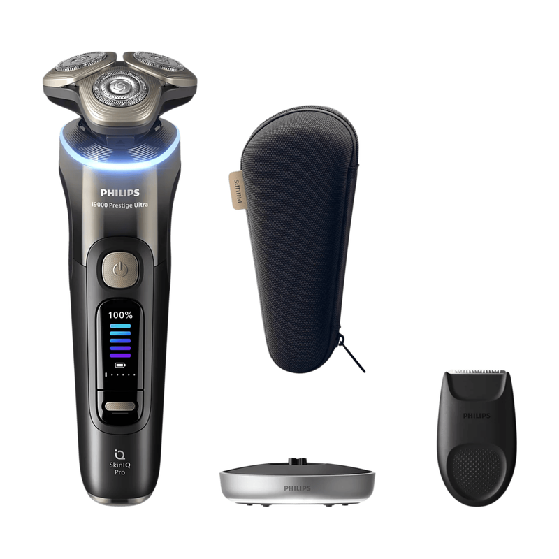 Philips Shaver i9000 Prestige Ultra Elektrisch Scheerapparaat met SkinIQ Pro XP9405/11