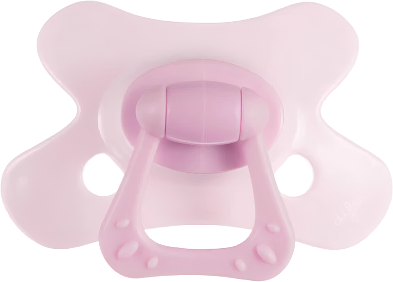 Difrax Fopspeen Natural 12+ mnd Rose