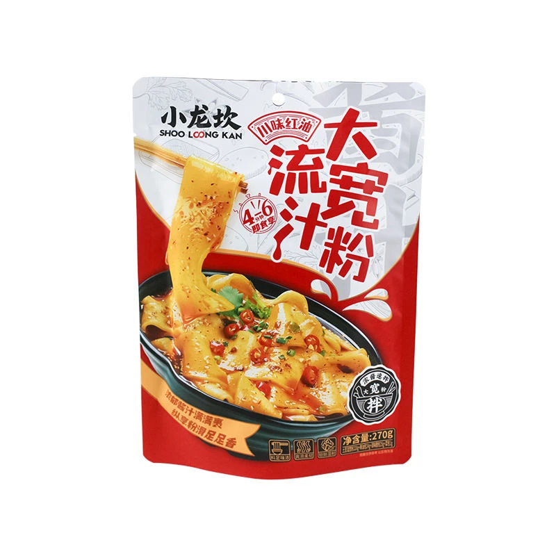 Liu Juicy Wide Noodles (Sichuan Flavor Red Oil) 270G