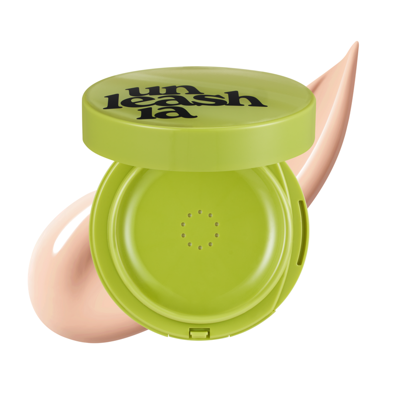 Unleashia Green Satin Wear Healthy- Cushion 14N Rosy Cheeks 15G