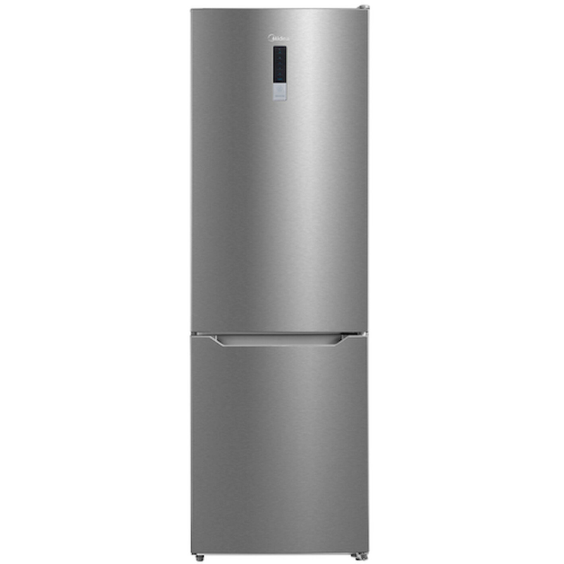 [Free Install] Midea MDRB424FGD02O 188cm 60/40 No Frost Fridge Freezer - Silver - D R