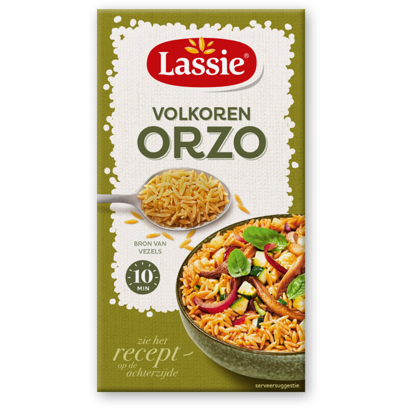 Lassie Volkoren Orzo - 275 g