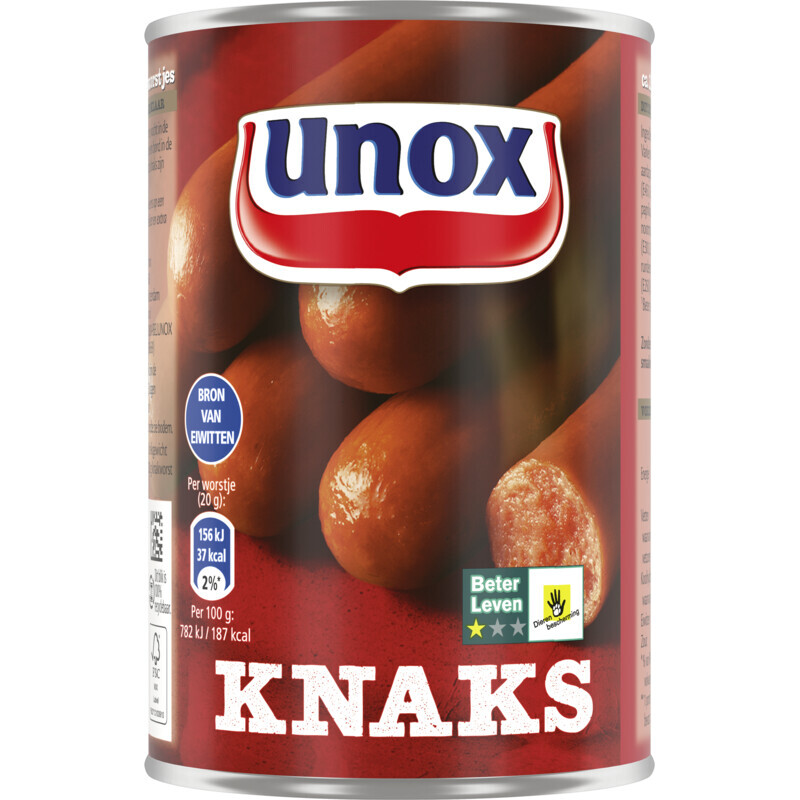 Unox Classic Gerookte Worst - 400 g