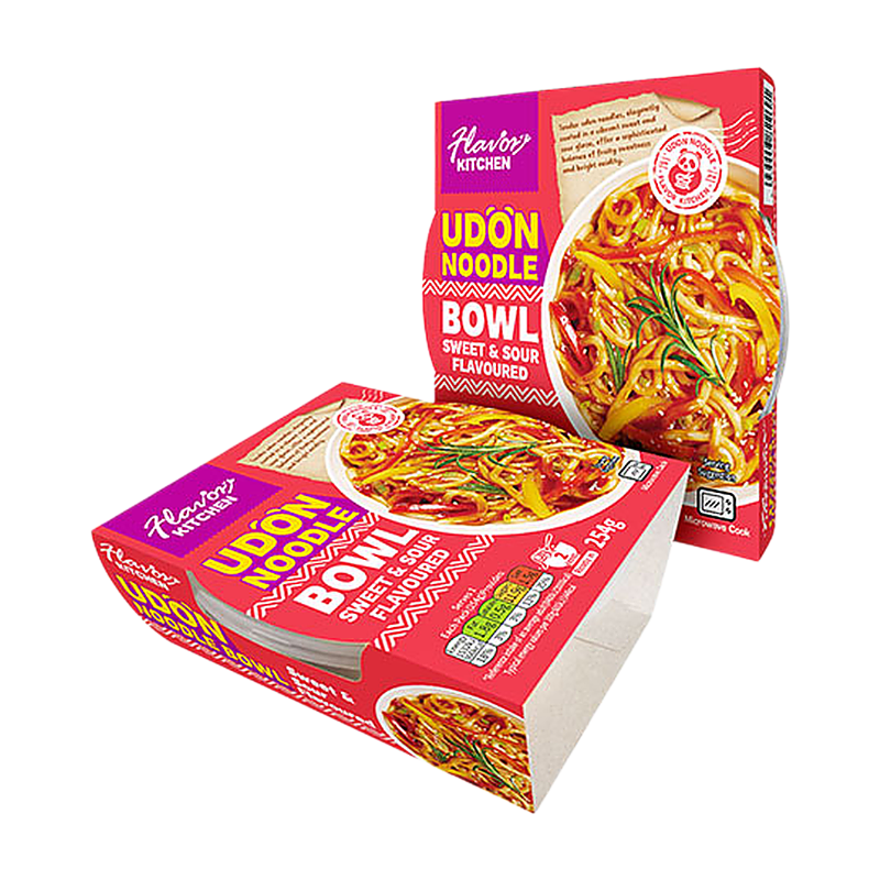 Jin Bai Wei udon noedels zoetzure smaak draagbare kom 254 g
