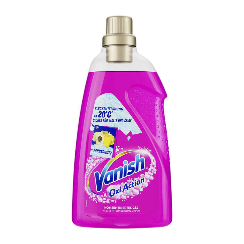 Vanish Oxi Action Fleckentferner Gel Pink 1500ml