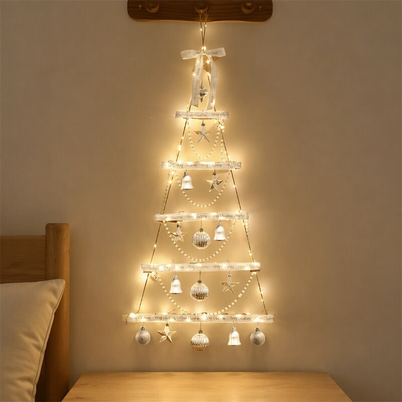Huacan lichtgevende muurboom - wit