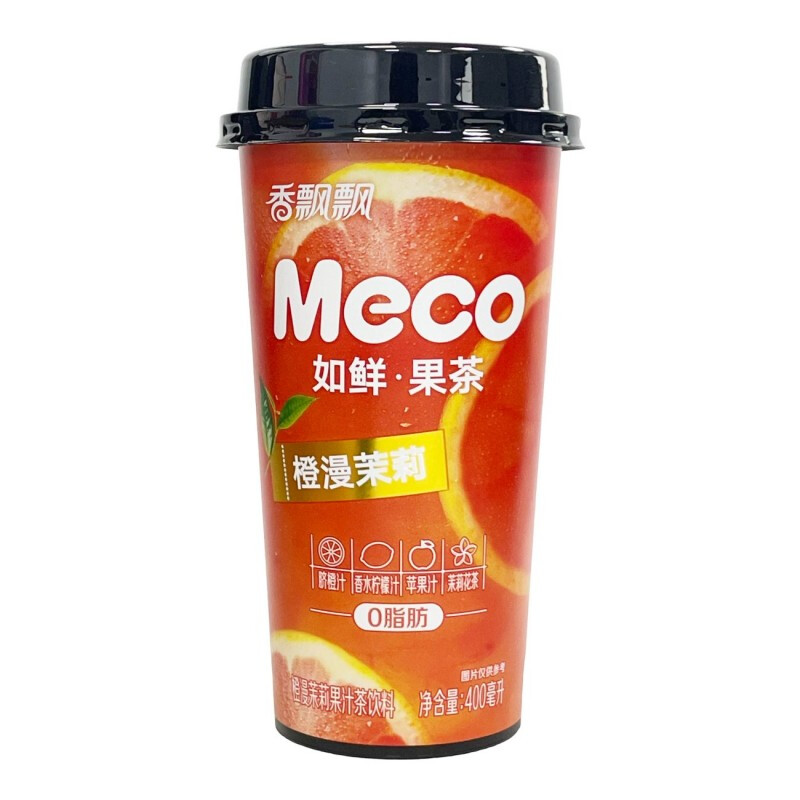 Senpure Meco Orange Momo Jasmin Fruchtsaft Teegetränk 400 ml