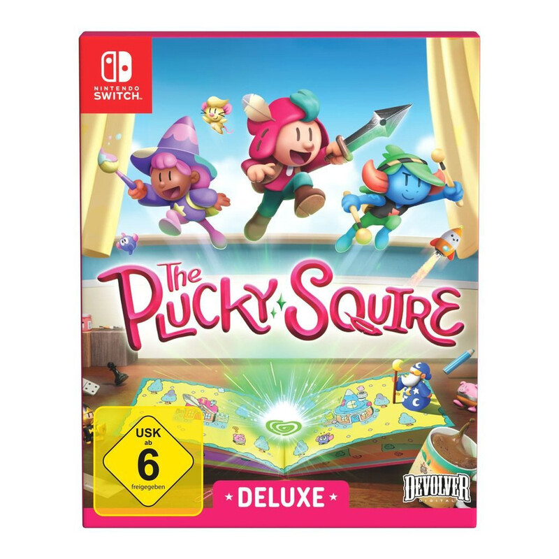 Nintendo Switch Deluxe Edition - Plucky Squire: Der kühne Knappe, ein actionreiches 3D/2D-Abenteuerspiel für die ganze Familie