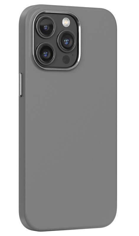 Nature Series Magnetic Silicone Phone Case - iPhone15Pro Max - Grey