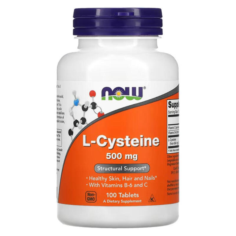 L Cysteine Antioxidant 500 mg - 100 Tablets