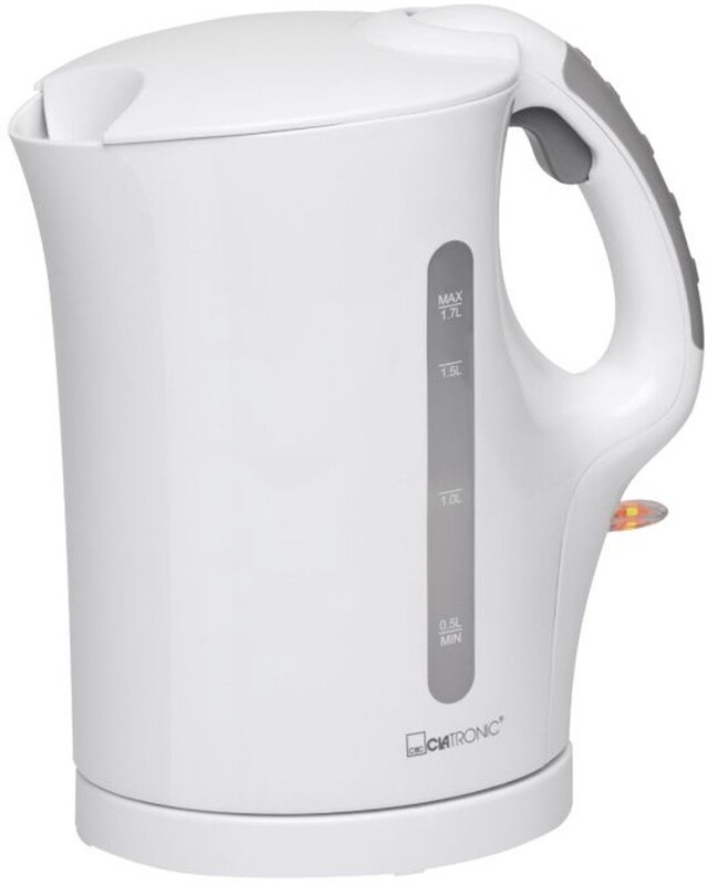 Clatronic WK-3819 - Waterkoker - 1,7L 2200W Snelkookwit