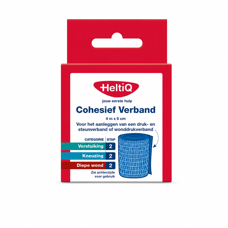 HeltiQ Cohesieve pleister 1 film 1 stuk
