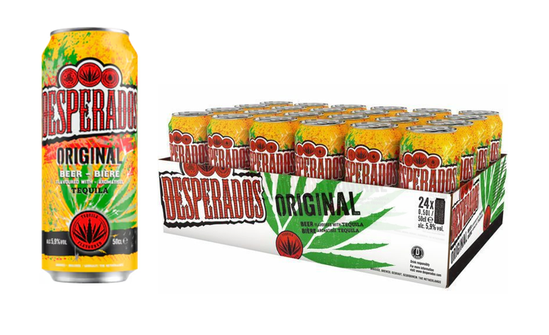 Desperados Tequila Beer 24 x 50 cl blik