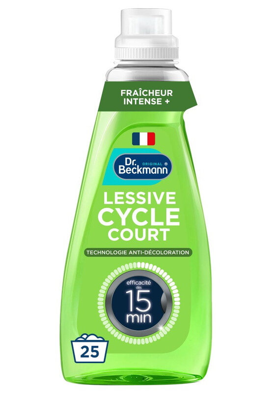 Lessive Liquide Cycle Court Fraîcheur Dr Beckmann Le Bidon De 25 Lavages - vue 2