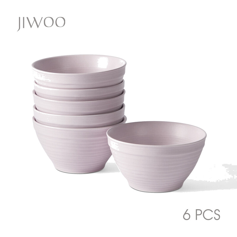 JIWOO Lurcern 4,5 Zoll Schale Matt Lila Im Set (6 Stück pro Set)