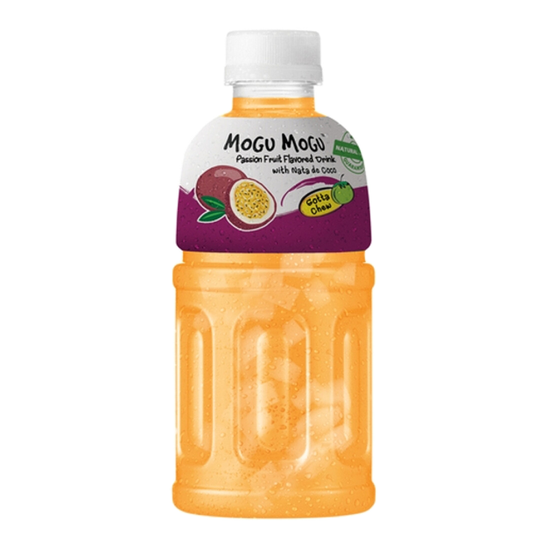 Mogu Mogu Getränk Passionsfrucht Mogumogu 320 ml × 24 Flaschen