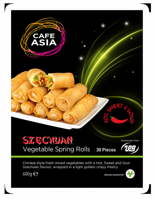 Cafe Asia Scezhuan Spring Rolls 600g