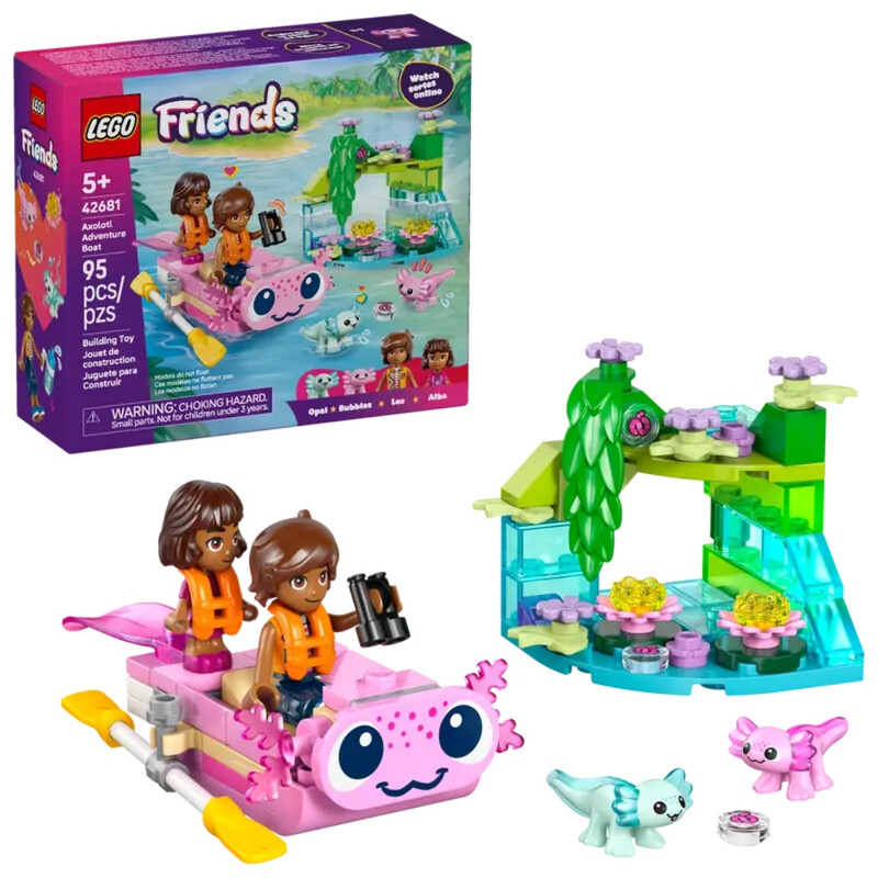 Friends 42681 Axolotl Adventure Boat
