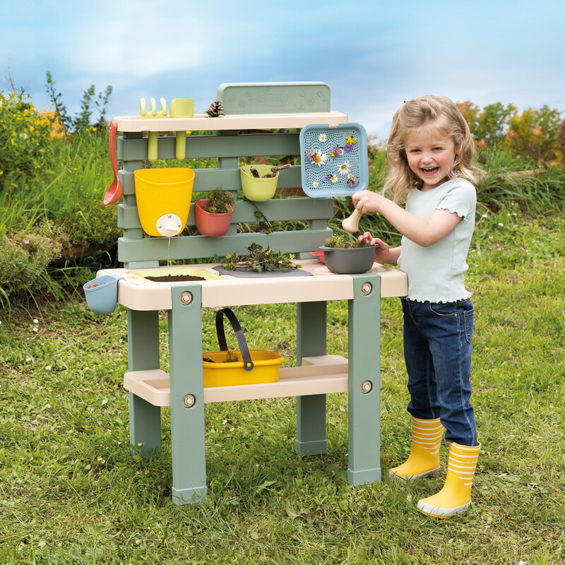 Life Outdoor Mud Kitchen with Water Tank & 11 Accessories