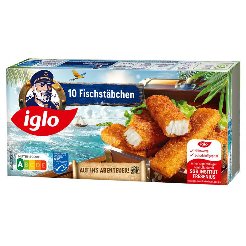 Iglo 10 MSC Fischstäbchen 300 g
