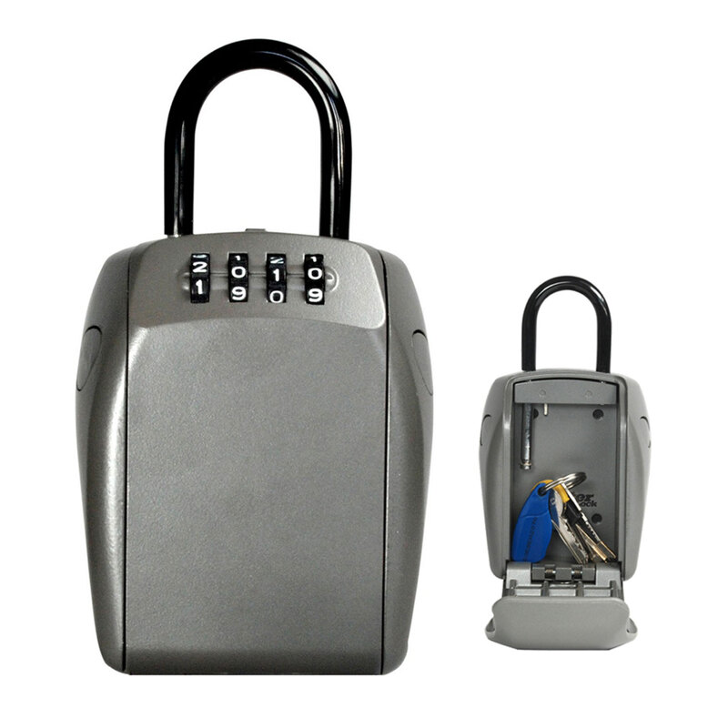 Master Lock Boîte à clés portable haute sécurité avec anneau de suspension format moyen 105 x 188 x 43 mm