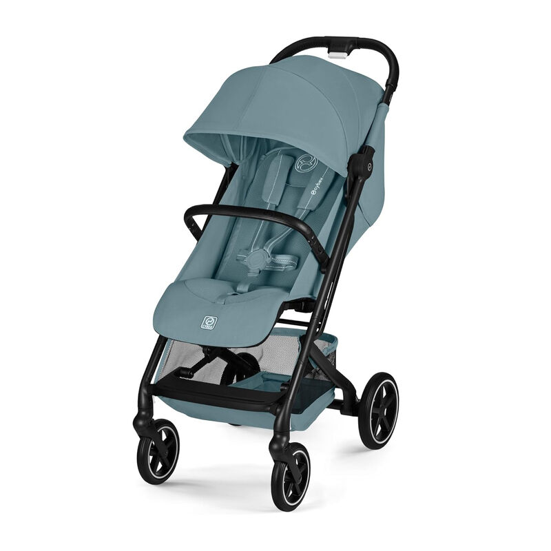 CYBEX Gold BEEZY Kinderwagen, ergonomische Liegeposition, Stormy Blue, 2026 Edition