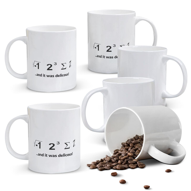 Funny Mug - I Ate Some Pie… And It Was Delicious. Math Geek - 11 OZ Coffee Mugs - Fun