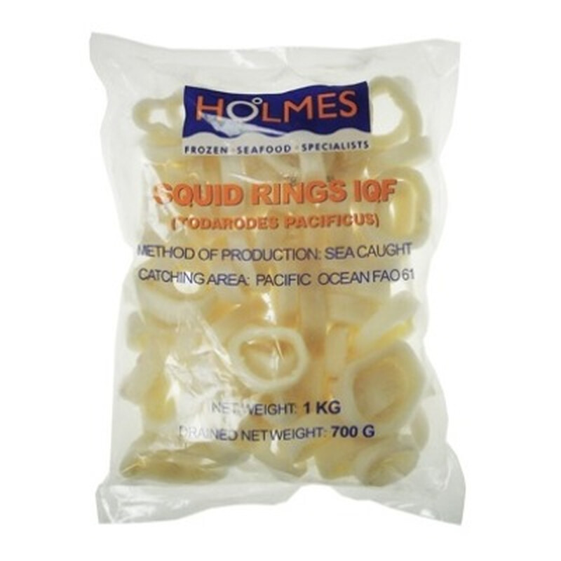 Holmes Squid Rings 1kg (Net 700g)