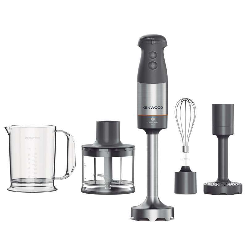 Kenwood Triblade XL+, Staafmixer, HBM60.307GY, Grijs