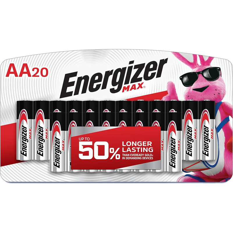 Energizer Aa Max Alkaline - Pack Of 20 7638900437874