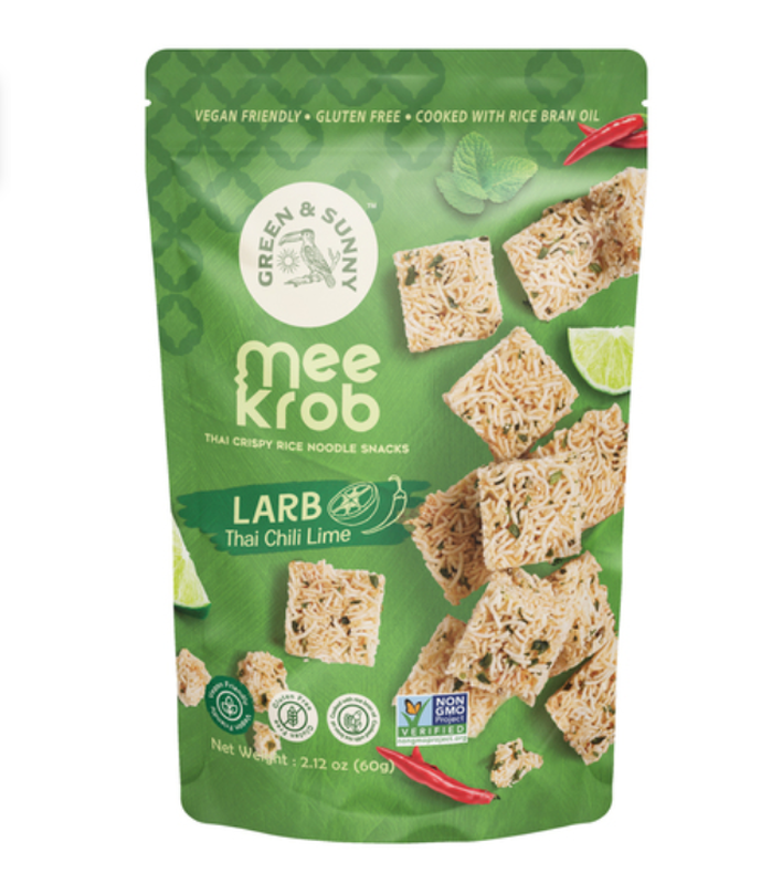 Green&Sunny rijstnoedelsnack chili&limoen 60 g