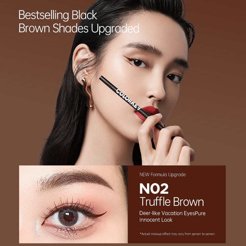 COLORKEY Langanhaltender Gel-Eyeliner N02 Truffle Brown 0,05 g