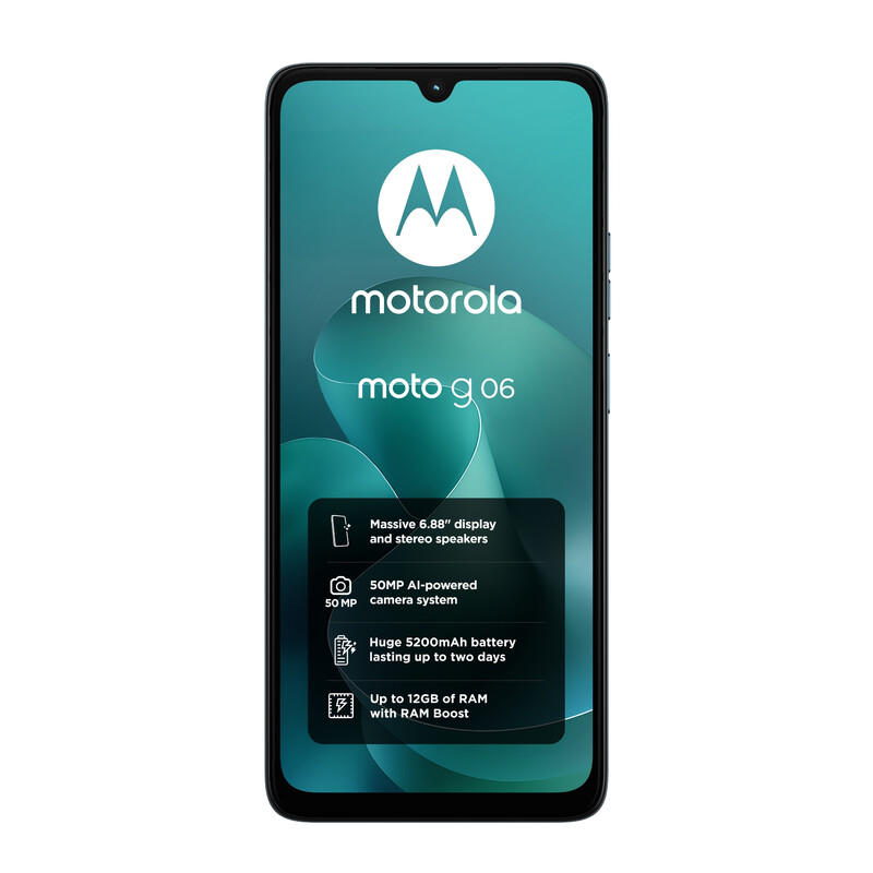 Motorola G06 4+64 Smartphone Pantone Tapestry (Blue) 840493601762