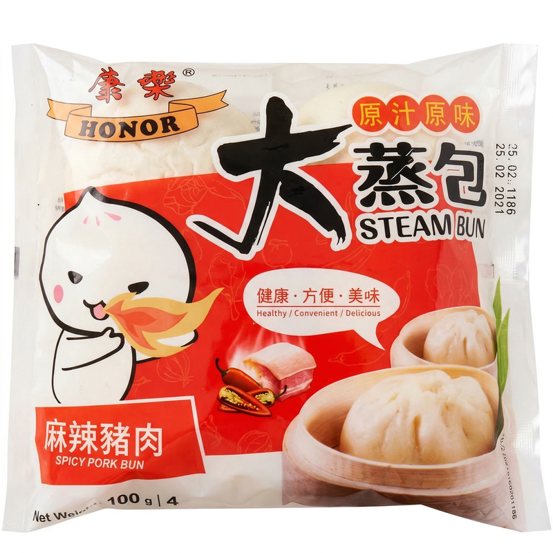 Honor White Bun- Spicy Pork Bun 600G