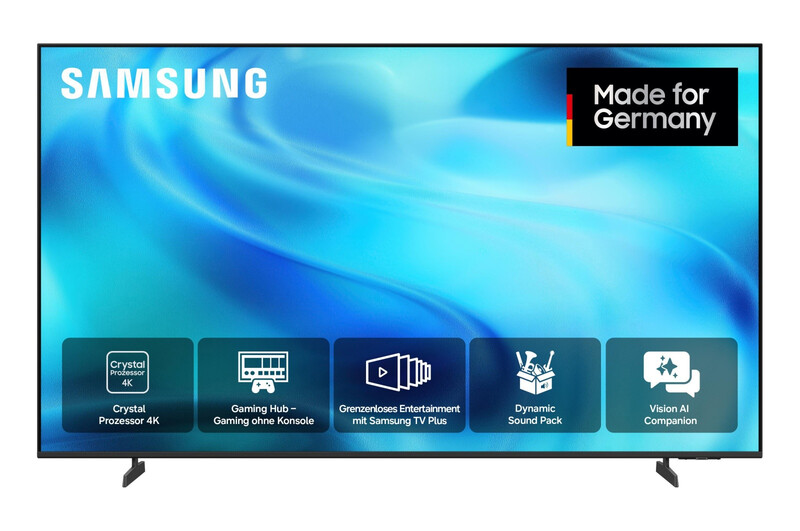 Samsung GU85U8079H Crystal UHD U8079H 4K Samsung Vision AI Smart TV (85 Zoll / 214 cm, UHD 4K, Smart TV)