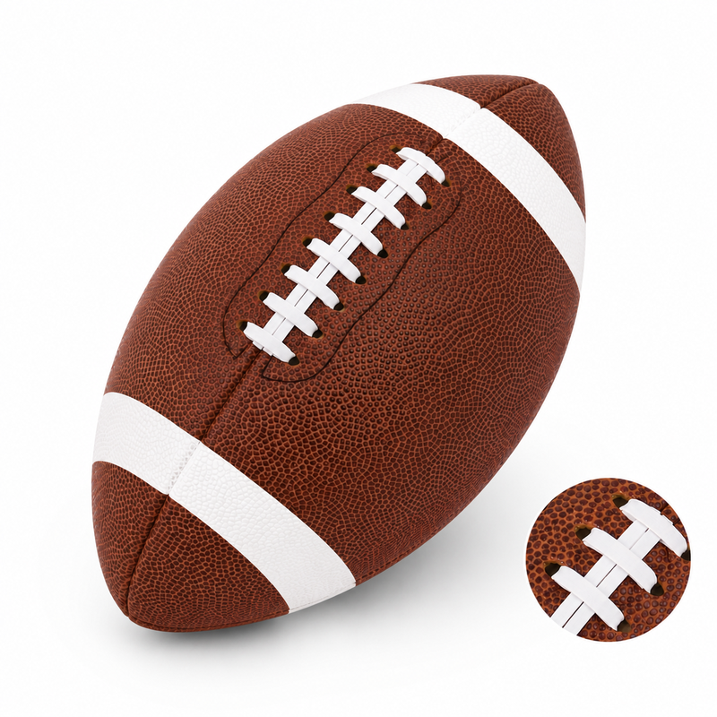 9 Zoll American Football mit Schnürsenkeln Kindersportspielzeug 1er Pack