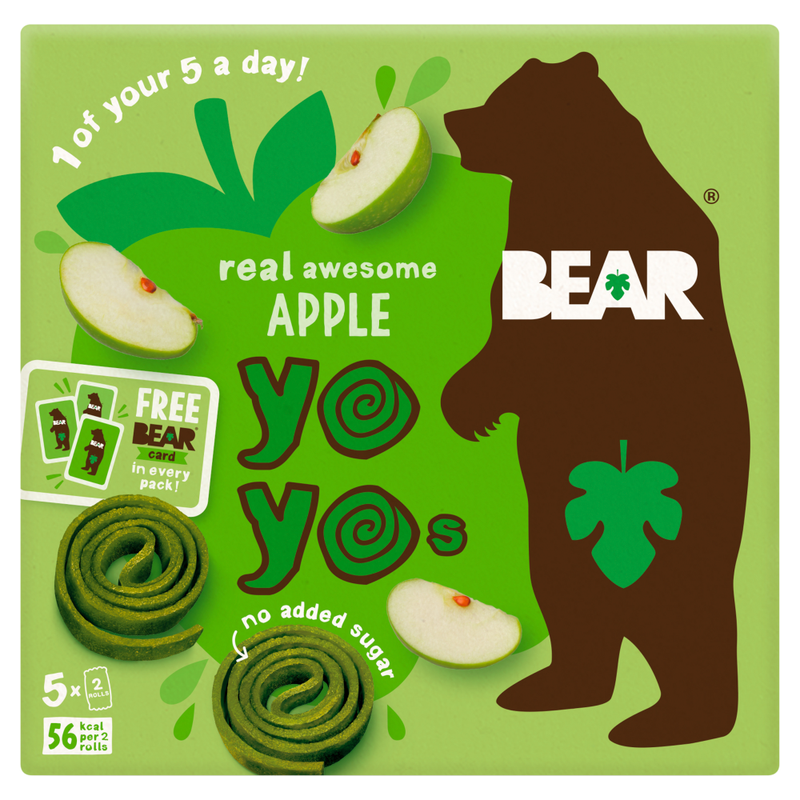 Bear Apple Fruit Yoyos 100g