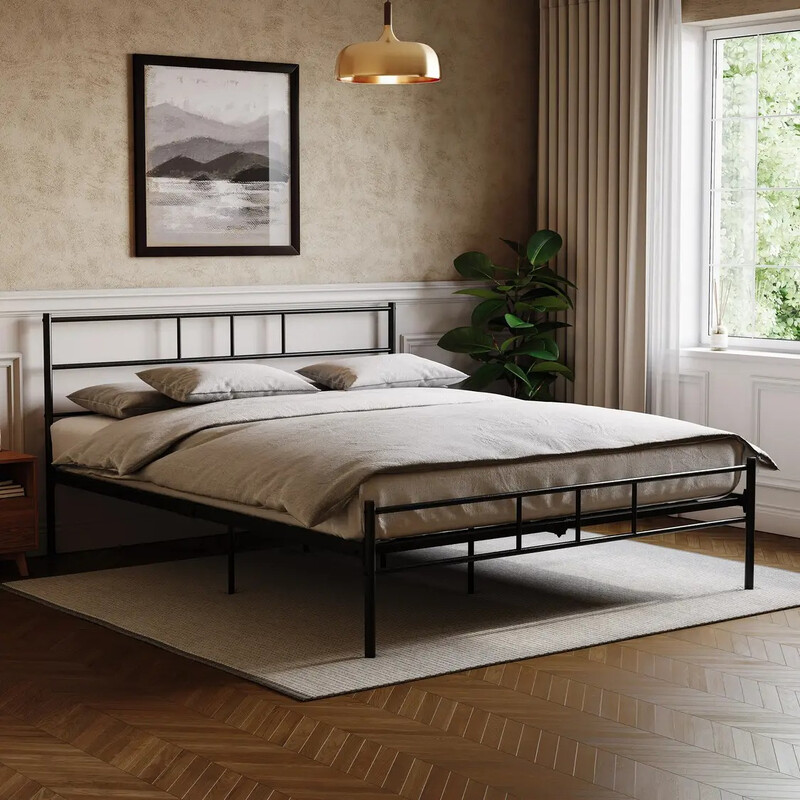Vida Designs Bed Frame Dorset Black Double
