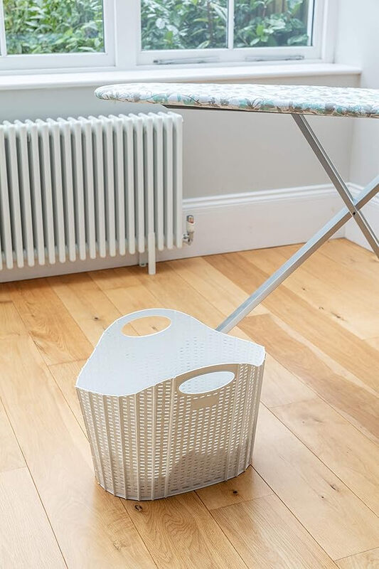 38L Fold Flat Laundry Basket - Charcoal