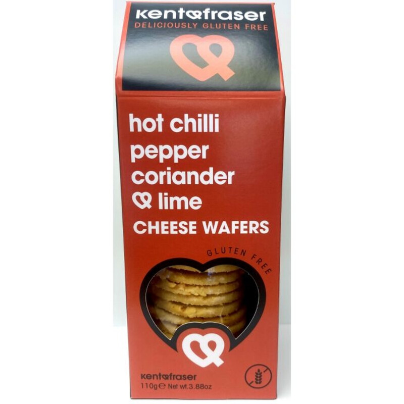 Hot Chili Peppers with Coriander & Lime Cheese Biscuits 110g