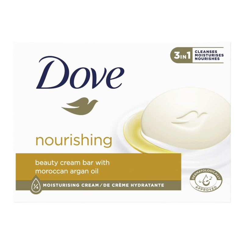 Dove Voedende Marokkaanse Arganolie Romige Toiletzeep 90 g
