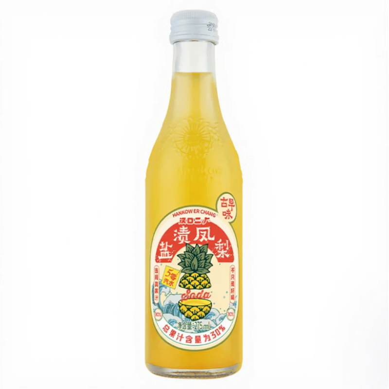 【Vetoplossend】Hankow Er Chang Ananassmaak Frisdrank 275 ml