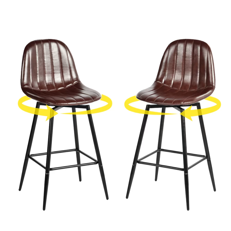 Urban Meuble Barkruk Draaibaar 2-delige Set H67 cm