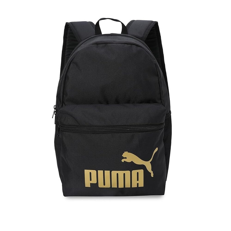 Sac à dos PUMA Phase unisexe PUMA Noir-PUMA Or