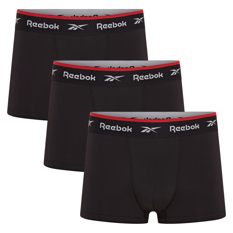 REEBOK sportboxershorts Redgrave zwart maat M